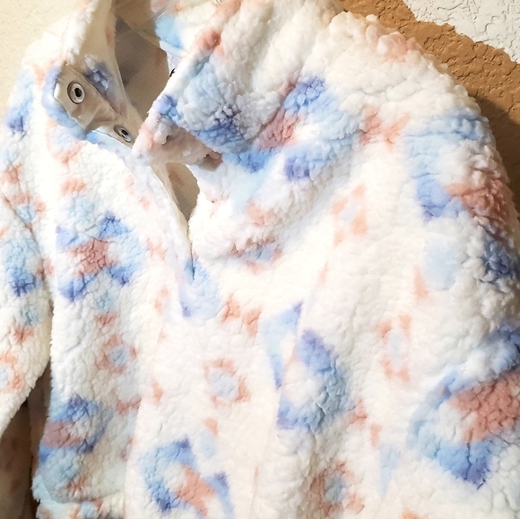 NEW Pacsun Simone Sherpa Sweatshirt - Picture 4 of 7